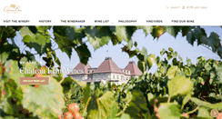 Desktop Screenshot of chateauelanwinery.com